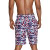 imageSpeedo Mens Swim Trunk Knee Length Boardshort Bondi Printed20 Data High Risk Red