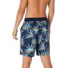 imageSpeedo Mens Swim Trunk Knee Length Boardshort Bondi Printed20 Falsa Palm Peacoat