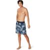 imageSpeedo Mens Swim Trunk Knee Length Boardshort Bondi Printed20 Falsa Palm Peacoat