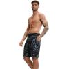 imageSpeedo Mens Swim Trunk Knee Length Boardshort Bondi Printed20 Foundation Alley