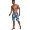 imageSpeedo Mens Swim Trunk Knee Length Boardshort Bondi Printed20 Hothouse Peacoat