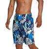 imageSpeedo Mens Swim Trunk Knee Length Boardshort Bondi Printed20 Hothouse Peacoat