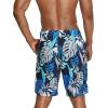 imageSpeedo Mens Swim Trunk Knee Length Boardshort Bondi Printed20 Hothouse Peacoat