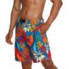 imageSpeedo Mens Swim Trunk Knee Length Boardshort Bondi Printed20 Hothouse Vallarta Blue