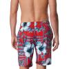imageSpeedo Mens Swim Trunk Knee Length Boardshort Bondi Printed20 Hover RedBlue