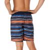 imageSpeedo Mens Swim Trunk Knee Length Boardshort Bondi Printed20 Layback Peacoat