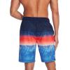imageSpeedo Mens Swim Trunk Knee Length Boardshort Bondi Printed20 Nice Sunset