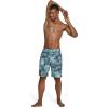 imageSpeedo Mens Swim Trunk Knee Length Boardshort Bondi Printed20 Onshore Aqua Splash
