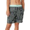 imageSpeedo Mens Swim Trunk Knee Length Boardshort Bondi Printed20 Pear Desert Beach Glass