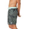 imageSpeedo Mens Swim Trunk Knee Length Boardshort Bondi Printed20 Pear Desert Beach Glass