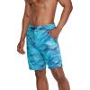 imageSpeedo Mens Swim Trunk Knee Length Boardshort Bondi Printed20 Slice Blue Atoll
