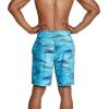 imageSpeedo Mens Swim Trunk Knee Length Boardshort Bondi Printed20 Slice Blue Atoll