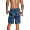 imageSpeedo Mens Swim Trunk Knee Length Boardshort Bondi Printed20 Slice Blue Glass
