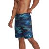 imageSpeedo Mens Swim Trunk Knee Length Boardshort Bondi Printed20 Slice Blue Glass