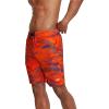 imageSpeedo Mens Swim Trunk Knee Length Boardshort Bondi Printed20 Slice Spicy Orange