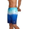 imageSpeedo Mens Swim Trunk Knee Length Boardshort Bondi Printed20 Spray Palace Blue