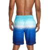 imageSpeedo Mens Swim Trunk Knee Length Boardshort Bondi Printed20 Spray Palace Blue