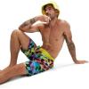imageSpeedo Mens Swim Trunk Knee Length Boardshort Bondi Printed20 Velo Blur
