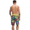 imageSpeedo Mens Swim Trunk Knee Length Boardshort Bondi Printed20 Velo Blur