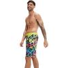 imageSpeedo Mens Swim Trunk Knee Length Boardshort Bondi Printed20 Velo Blur