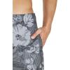 imageSpeedo Mens Swim Trunk Knee Length Boardshort Bondi PrintedBlackGrey