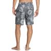 imageSpeedo Mens Swim Trunk Knee Length Boardshort Bondi PrintedBlackGrey
