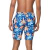 imageSpeedo Mens Swim Trunk Knee Length Boardshort Bondi PrintedFloral Turkish Sea