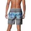imageSpeedo Mens Swim Trunk Knee Length Boardshort Bondi PrintedHorizon Anthracite