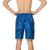 imageSpeedo Mens Swim Trunk Knee Length Boardshort Bondi PrintedJungle Peacoat