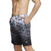 imageSpeedo Mens Swim Trunk Knee Length Boardshort Bondi PrintedSpeedo Black