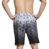 imageSpeedo Mens Swim Trunk Knee Length Boardshort Bondi PrintedSpeedo Black