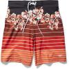 imageSpeedo Mens Swim Trunk Knee Length Boardshort Bondi PrintedSpeedo Black Stripe