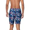 imageSpeedo Mens Swim Trunk Knee Length Boardshort Bondi PrintedStars High Risk Red