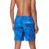 imageSpeedo Mens Swim Trunk Mid Length Redondo FloralFancy Floral Peacoat