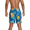 imageSpeedo Mens Swim Trunk Mid Length Redondo FloralFine Palace Blue
