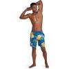 imageSpeedo Mens Swim Trunk Mid Length Redondo FloralFine Palace Blue