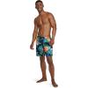 imageSpeedo Mens Swim Trunk Mid Length Redondo FloralFine Peacoat