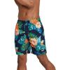 imageSpeedo Mens Swim Trunk Mid Length Redondo FloralFine Peacoat