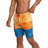 imageSpeedo Mens Swim Trunk Mid Length Redondo FloralReign Vallata Blue