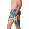 imageSpeedo Mens Swim Trunk Mid Length Redondo FloralVibe Delphinium Blue