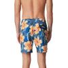 imageSpeedo Mens Swim Trunk Mid Length Redondo FloralVibe Delphinium Blue