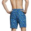 imageSpeedo Mens Swim Trunk Mid Length Redondo PrintedBlue Lemonade