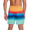 imageSpeedo Mens Swim Trunk Mid Length Redondo PrintedBoom Flux