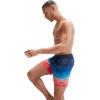 imageSpeedo Mens Swim Trunk Mid Length Redondo PrintedHorizon View Peacoat