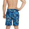imageSpeedo Mens Swim Trunk Mid Length Redondo PrintedPalm Peacoat