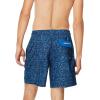 imageSpeedo Mens Swim Trunk Mid Length Redondo PrintedPuzzle Peacoat