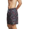 imageSpeedo Mens Swim Trunk Mid Length Redondo PrintedSpeedo Black