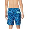 imageSpeedo Mens Swim Trunk Mid Length Redondo PrintedTriangle Peacoat