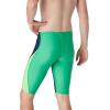 imageSpeedo Mens Swimsuit Jammer Prolt SolidBlock Team NavyBright Green