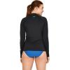imageSpeedo Womens Precision Pleat Zip RashguardAnthracite